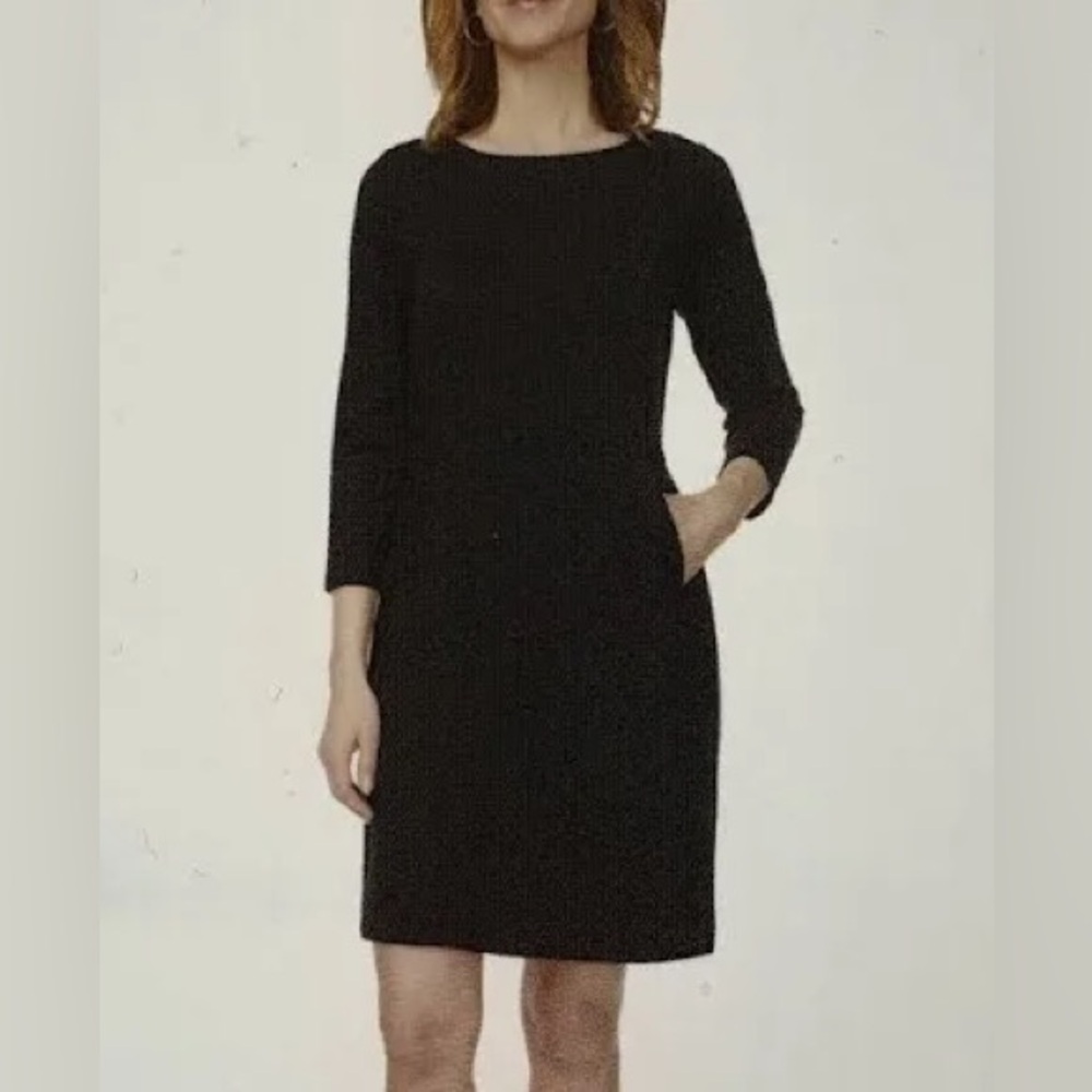 Buffalo David Bitton Classic Black Long Sleeve Dress